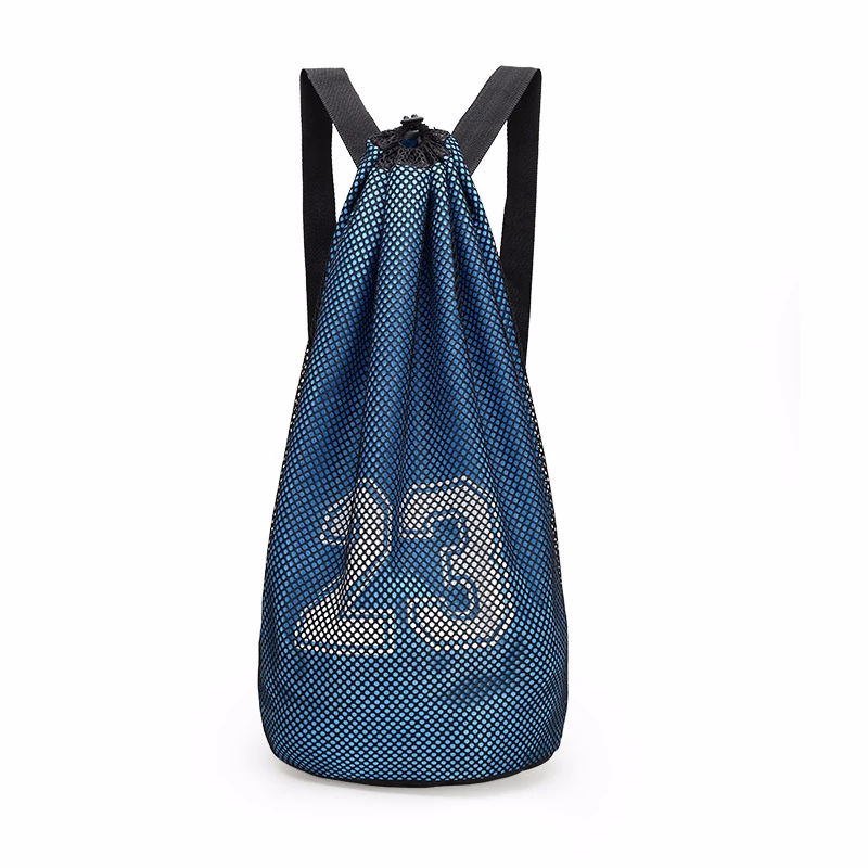 Портативный баскетбольный рюкзак волейбольный Футбольный Мяч Сумки фитнес сумка-мешок наружные баскетбольные спортивные аксессуары для