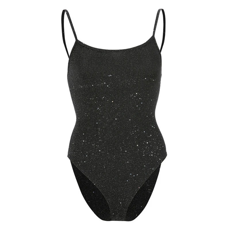 Women Sequins Skinny Bodysuit Black Sleeveless Summer Beach Hot Bodysuits 2019 Sexy Backless Bodycon Slim Playsuit Women Sequins Skinny Bodysuit Black Sleeveless Summer Beach Hot Bodysuits 2019 Sexy Backless Bodycon Slim Playsuit