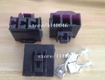 

10PCS 3-hole connector sheath car car connector with terminal DJ7035Y-7.8-21