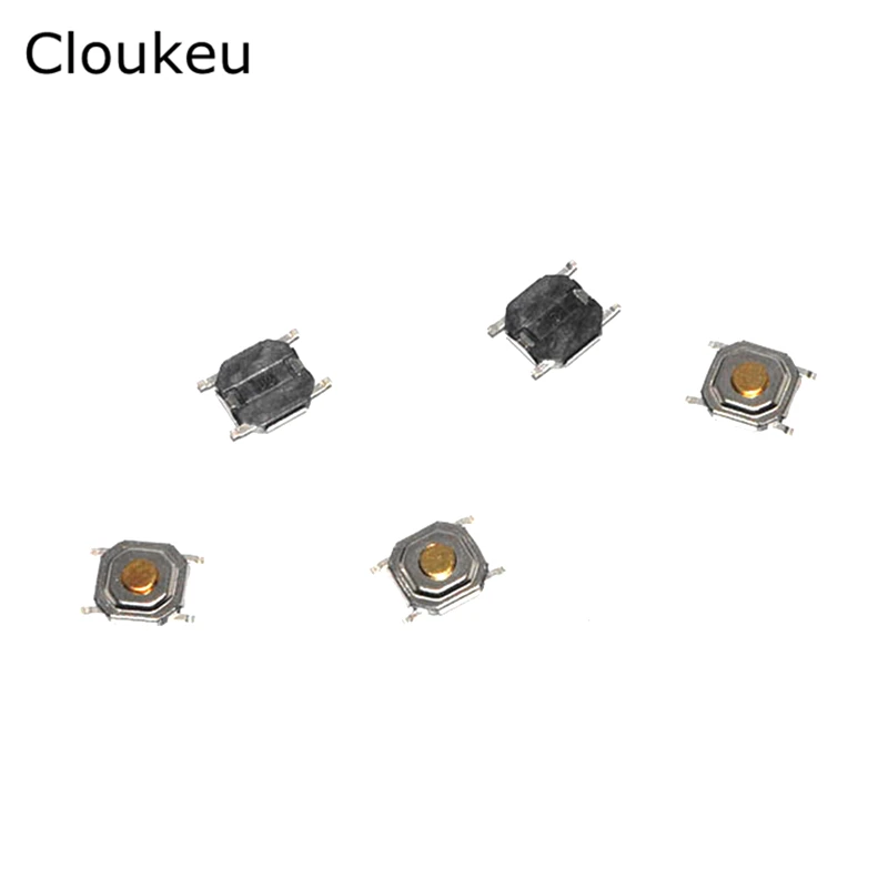 50PCS Switch Button Stable Tact SMD Micro Switch 4x4x1.5MM 