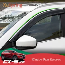 Окна автомобиля дождь навес для защиты от солнца щит окно козырек дефлектор защитная накладка Аксессуары для Mazda CX-5 CX5 KF