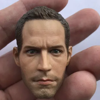 

Custom 1/6 Scale Fast & Furious Head Sculpt Paul Walker Head Carving Toy Action Figure for Phicen Tbleague Collection