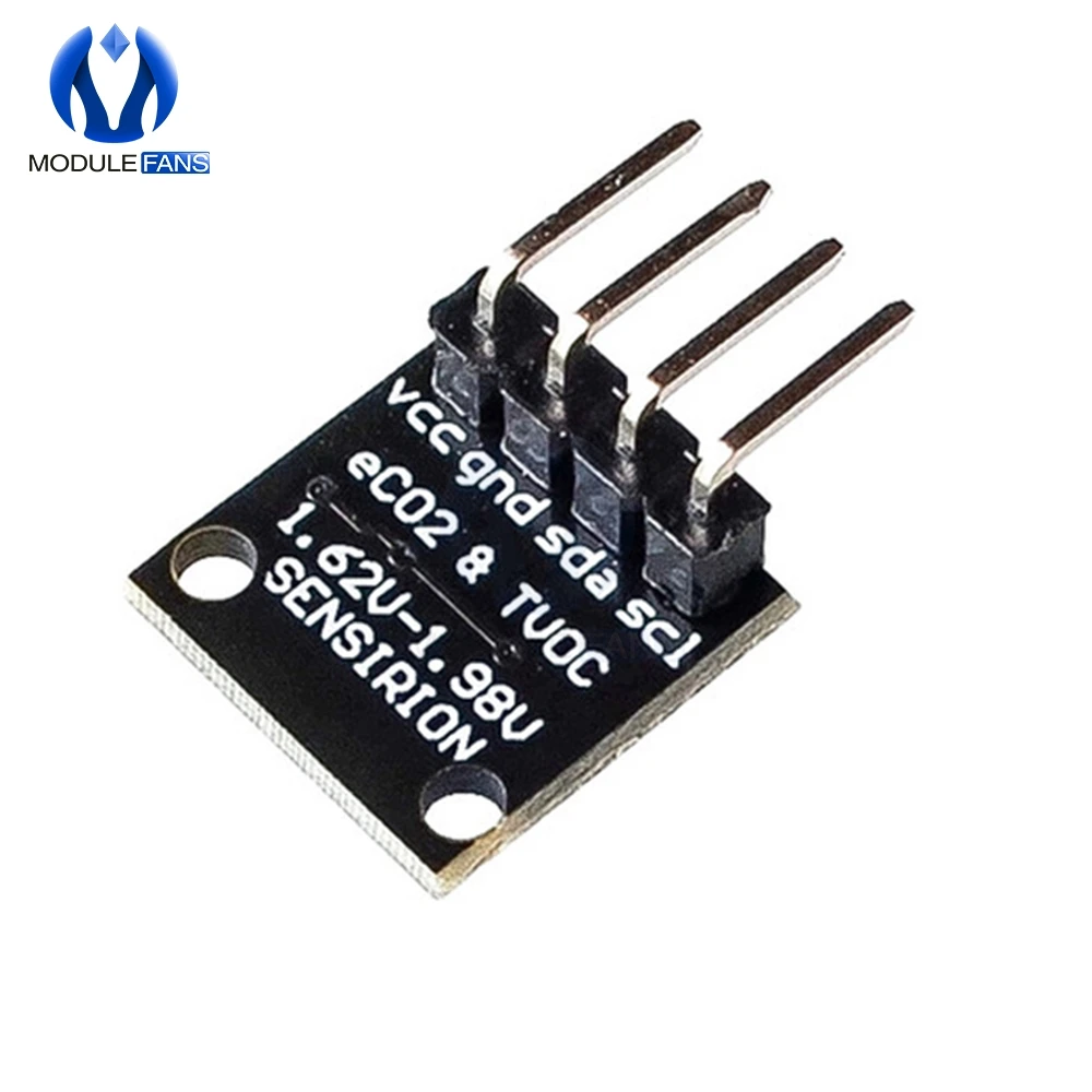 

SGP30 Gas Sensor eCO2 TVOC Module IIC I2C Interface Indoor Air Measurement Formaldehyde Carbon Dioxide Measurement Board