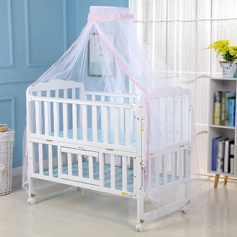 Однотонные детские леггинсы для маленьких кровать с противомоскитной сеткой дышащая инсектицид-дверная противомоскитная сетка летний костюм для младенцев защитные материалы
