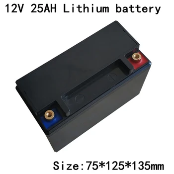 

12v 25ah Lithium Ion Battery Li Ion 18650 3s Rechargeable Bateria for 200W UPS System Cctv Led Strips Golf Cart + 3A Charger
