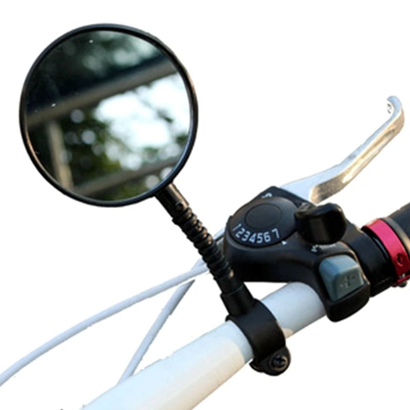 Bicycle Replaced Handle Bar Mirror Bike Sports Handlebar Safe Flexible bicycle Rearview Mirror