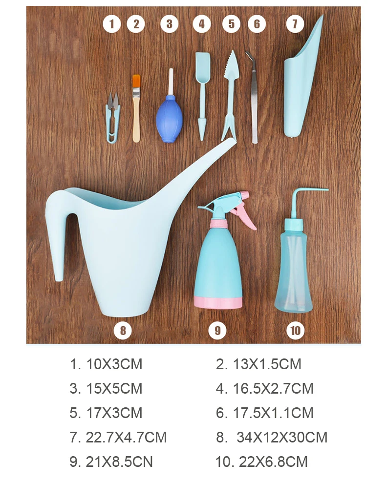 Мини-суккулентные инструменты для пересадки цветного сада миниатюрные сказочные растения садовый инструмент для внутреннего и наружного использования Набор инструментов
