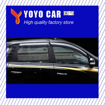 

high quality 4 Piece Injection molding trim vent shade rain sun wind deflector window visor for Sorento 2004-2008 2009-2014 2015-2018