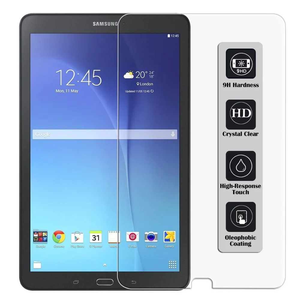 2 шт./лот 9,6 "взрывозащищенный Экран протектор для samsung Galaxy Tab E 9,6 закаленное Стекло для T560 T561 экран протектор фильм