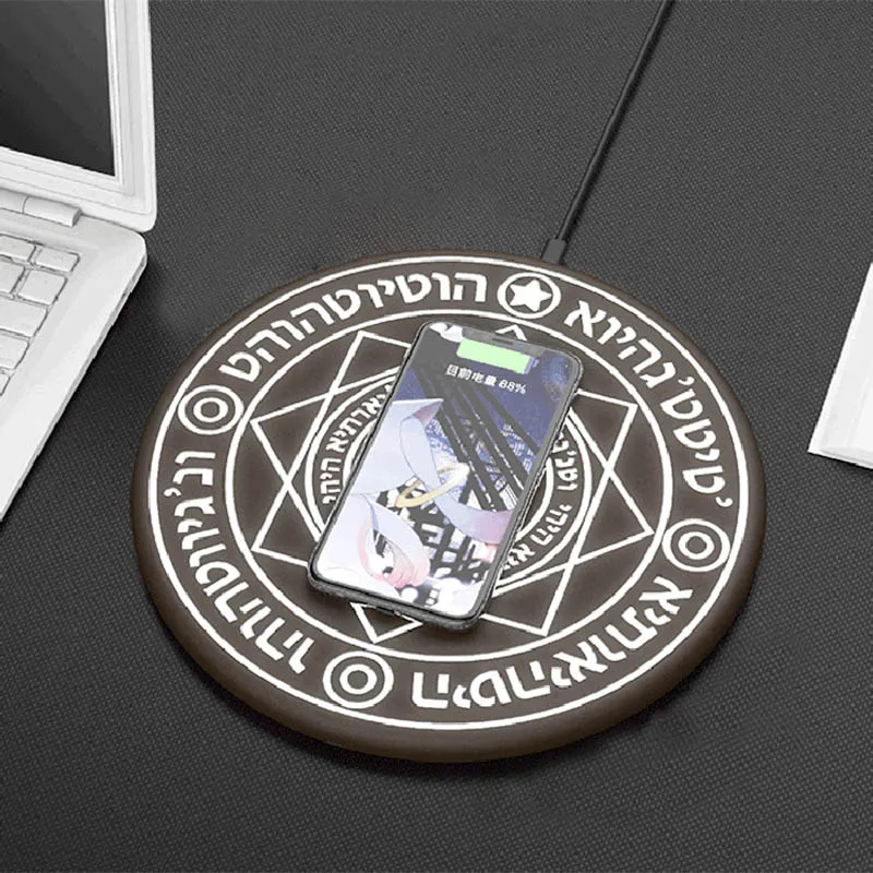 

Magic Array Wireless Charger Universal Qi Wireless Fast Charger Station Pad for Phones @JH
