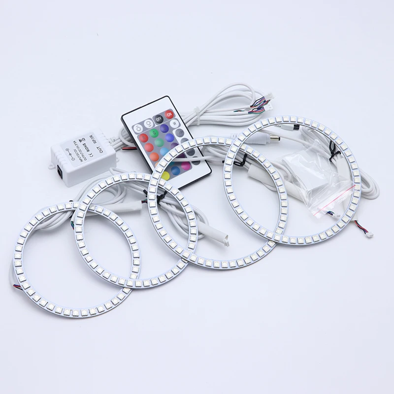  For Chevrolet AVEO Sonic T300 2011 2012 2013 2014 Multi-color Led Angel Eyes Kit RGB Halo Rings Day - 32984238832