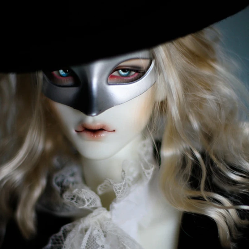 BJD кукла мини маска Опора для 1/3 24 &quotвысокий SD17 SD DK DZ AOD DD фотография Бесплатная
