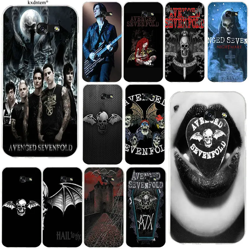 Avenged Sevenfold тонкий мягкий силиконовый чехол для телефона из ТПУ с принтом Samsung Galaxy A3