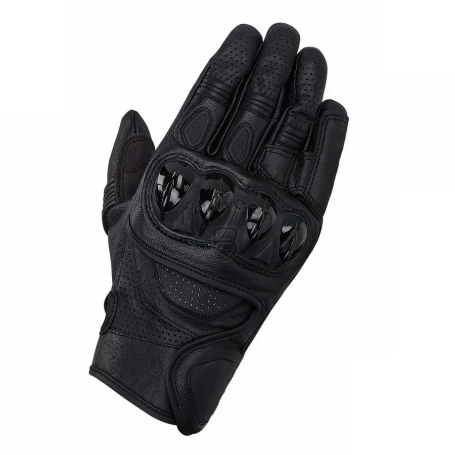 

New 4 Colors 100% Genuine Leather Celer Motorbike Short Gloves Racing Driving Touch Screen Gloves Motorcycle GP PRO Gloves