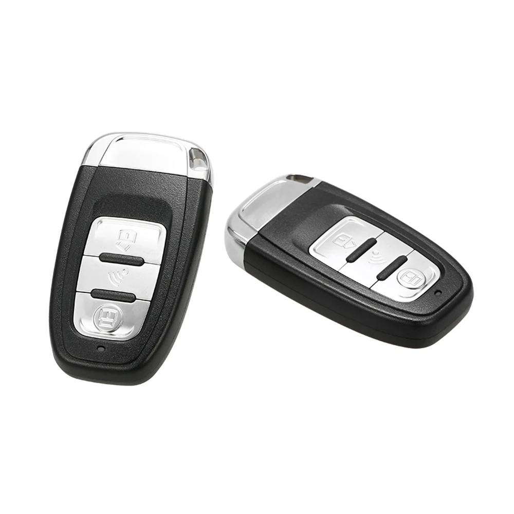 Универсальная версия Smart Key PKE пассивная система автосигнализации без ключа кнопка запуска двигателя пульт дистанционного управления открыть закрыть окна автомобиля