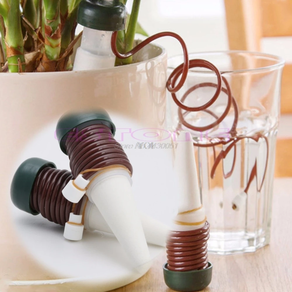 Automatic Watering Tool Indoor Auto Drip Irrigation Watering System Automatic Plant Waterers Spike for Houseplant Watering Kits
