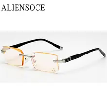 Высококачественные очки для чтения Алмазная резка стекла прозрачные Анти-усталость пресбиопические очки+ 1,0+ 1,5+ 2,0+ 2,5+ 3,0+ 3,5+ 4,0