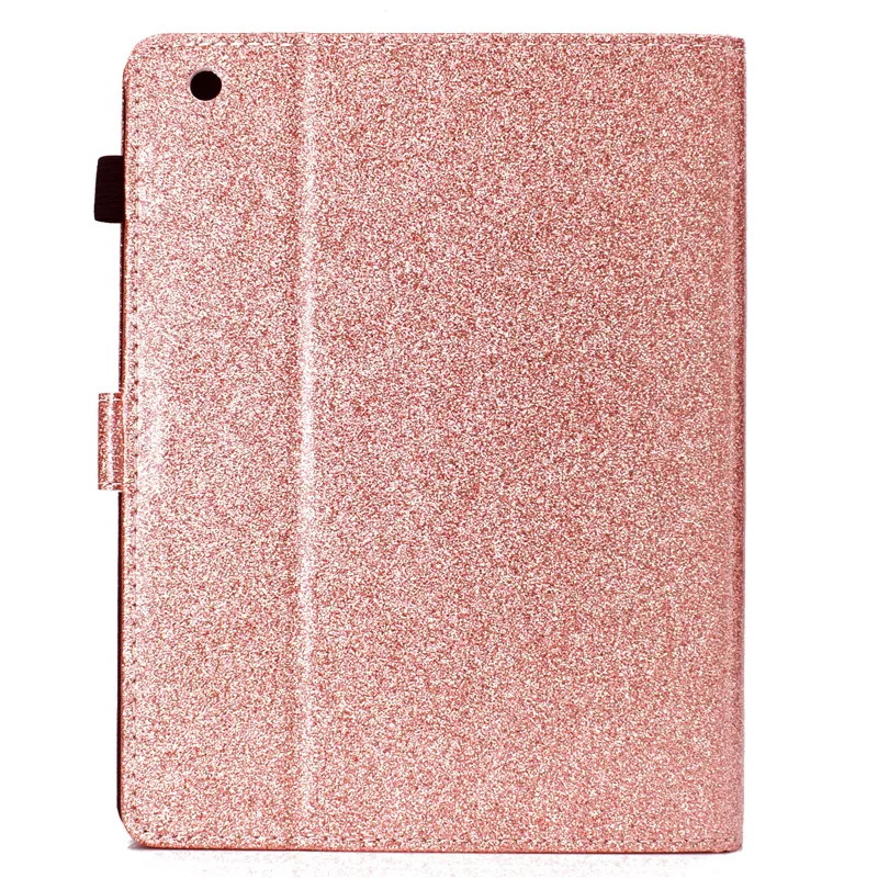 Wekays For Coque Apple Ipad 4 3 2 Glitter Bling Leather Flip Fundas Case For IPad2 IPad3 IPad4 Tablet Cover Cases For IPad 2 3 4