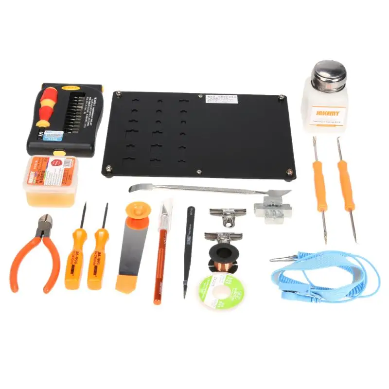 

Electric Soldering Iron Kit Welding BGA Repair Tool Bag Set Digital Devices Repair Maintenance Soldering Tool Kit