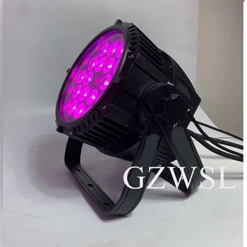 

RGBW 4in1 IP65 led par can Waterproof Quad Par 64 Can Outdoor 18*10w led par
