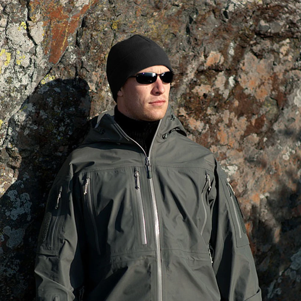 Зимняя шапка унисекс в стиле Харадзюку мягкие теплые флисовые часы утолщенная