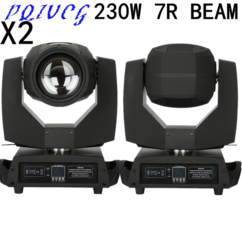 2 шт./7R 230W луч светильник RGBW 4in1 перемещающаяся головка освещение для сцены