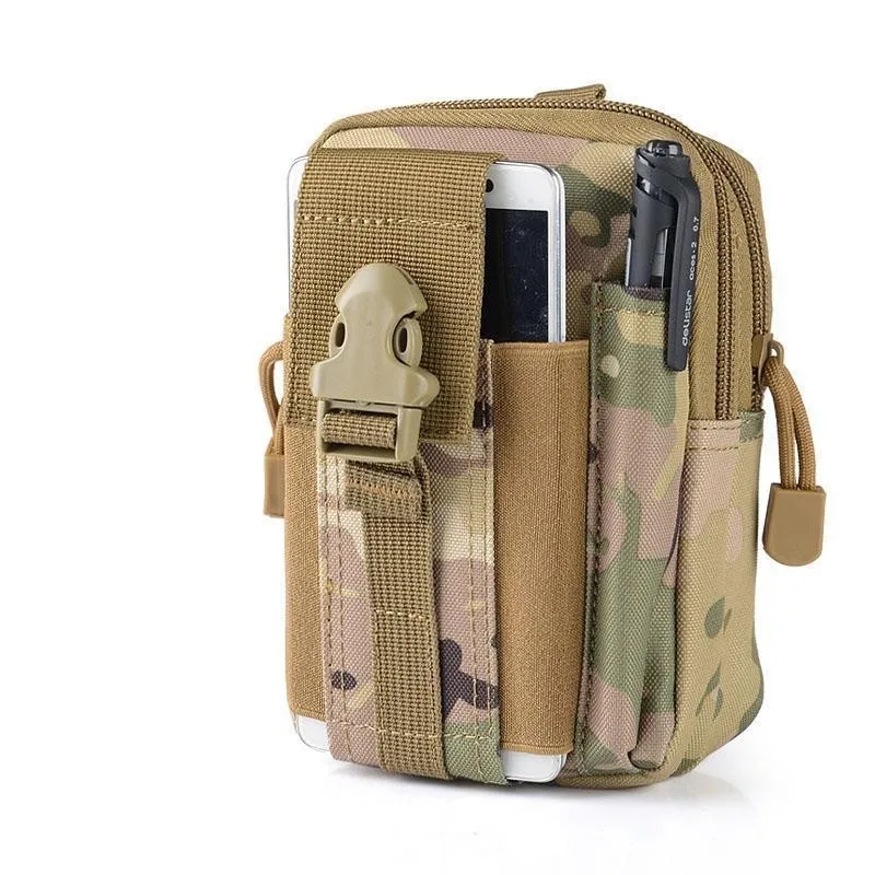 

Sport Molle Tactical Waist Bag Men Outdoor Casual Waist Pack Wallet Mobile Phone Case For doogee x5 max pro t6 x6 leeco le 2
