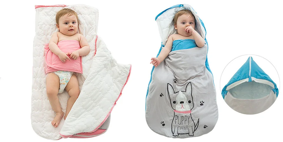 Конверты-коконы для новорожденных; спальный мешок для новорожденных; вышитые пеленки; весенние детские спальные мешки