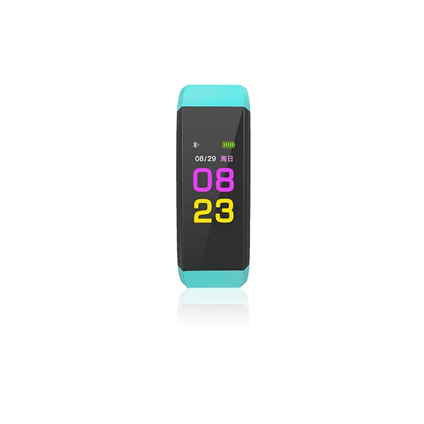 Green Timethinker смарт-браслет Bluetooth мини-браслет измерение давления и пульса водонепроницаемый для android/iphone - Цвет: Green