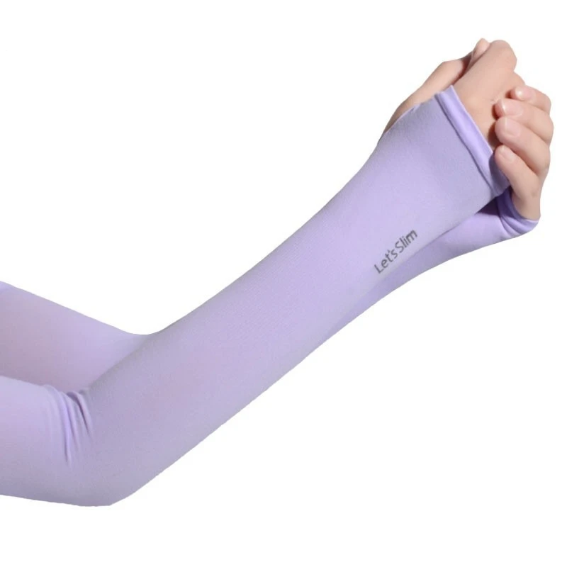 

Summer Ice Fabric Arm Sleeves Mangas Warmers Sleeves Sports UV Protection Running Cycling Driving Reflective Sunscreen Bands