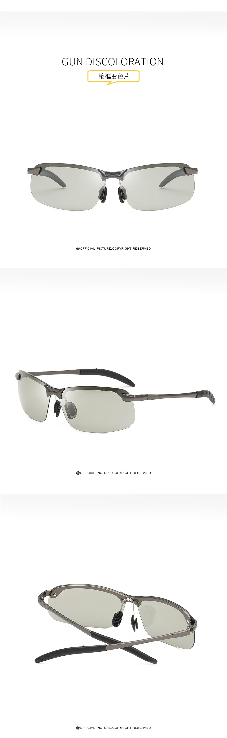 Мужские солнцезащитные очки, женские, фотохромные, поляризационные, велосипедные очки, для рыбалки, походов, вождения, солнцезащитные очки, oculos de sol hombre, очки