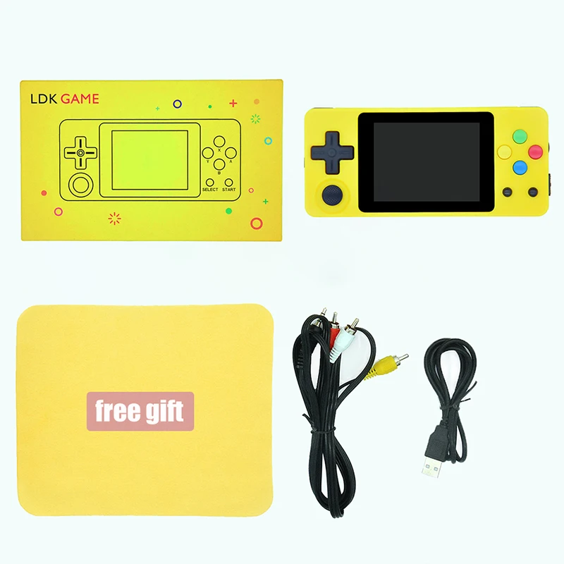 LDK игра 2 6 дюймов экран мини портативная игровая консоль ностальгические Детские
