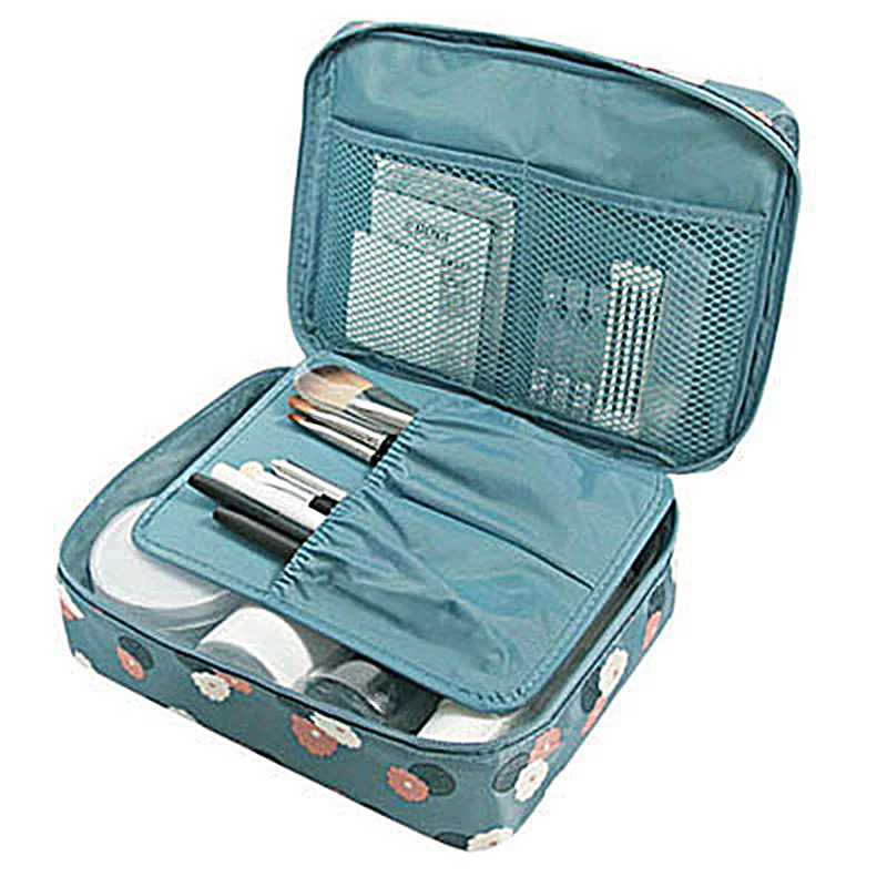 

Neceser Zipper Beauty Case Women Makeup Bag Cosmetic Bag Case Make Up Organizer Toiletry Bag Kits Storage Travel Wash Pouch