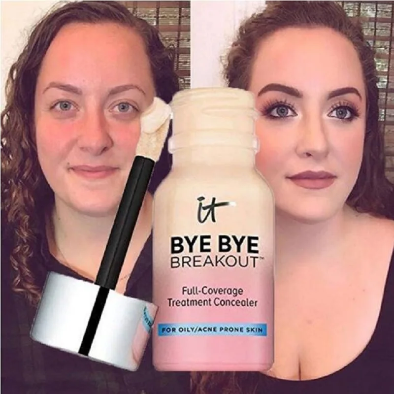 

2019 new Cosmetics BYE BYE UNDER EYE Makeup Base Concealer Cream Eyes Make Up Full Cover Dark Circle Skin Brighten Cream
