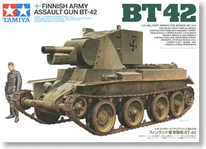 

1/35 World War Ii Finnish Army Bt - 42 Gun 35318
