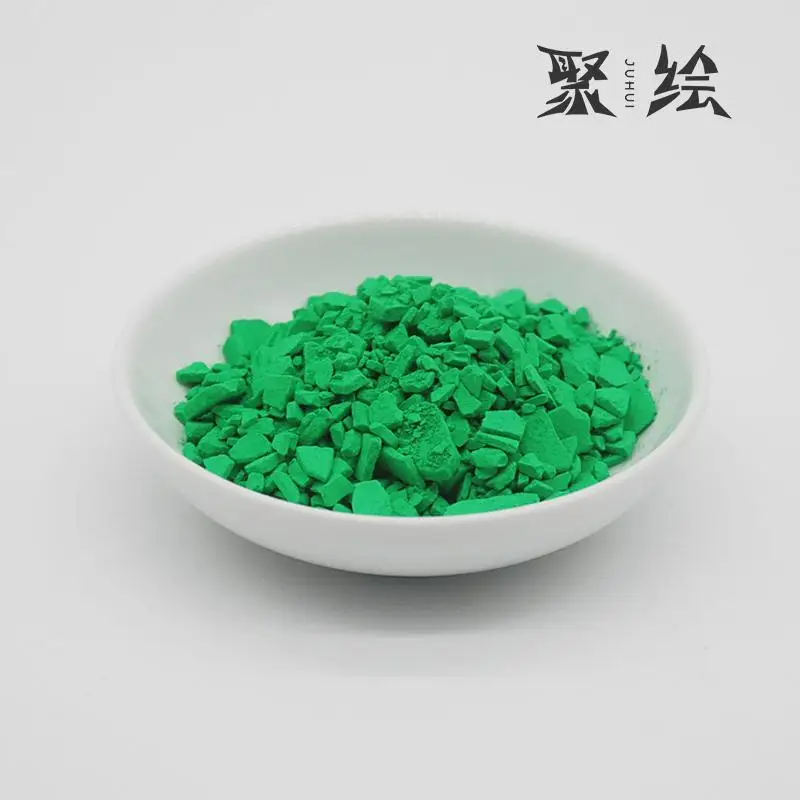 Японская накагата напудренная акварель с зеленым - Цвет: no.14