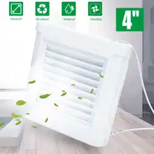 220V 3,9 дюймов тишина вентиляции сильный выхлоп вытяжной вентилятор для оконная стена ванная, туалет, кухня настенный вентилятор