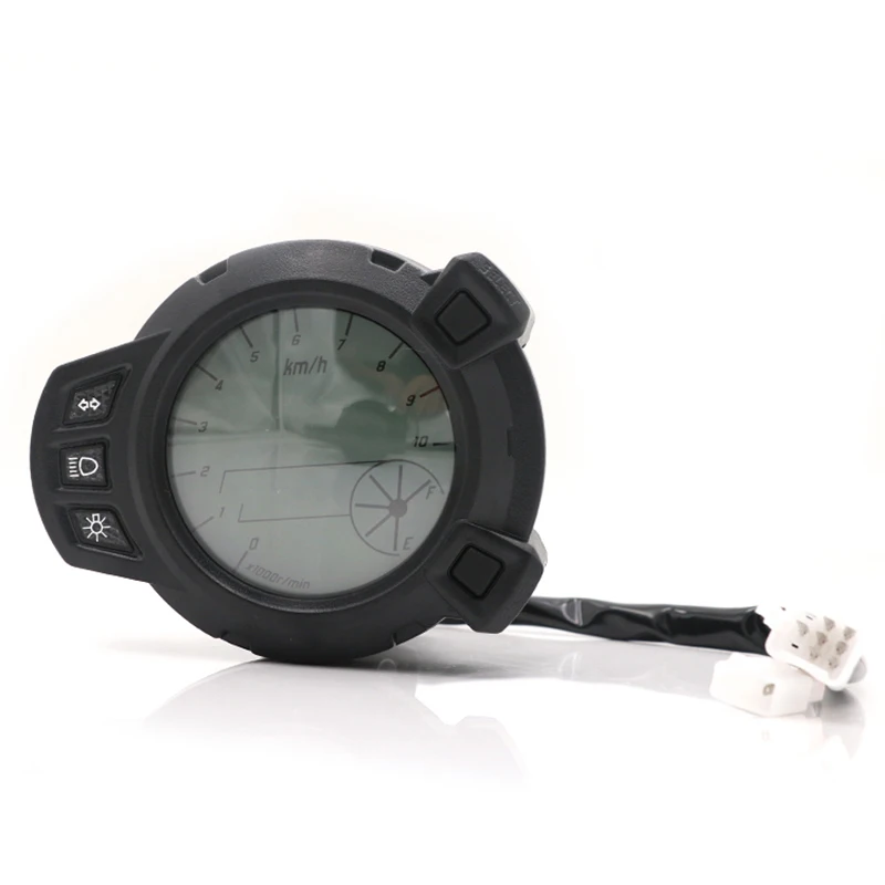 Nordson 7 Color Motorcycle Instruments 10000 RMP LCD Motocycle Speedometer Tachometer Accessories for Yamaha Zuma MBK X125 YW125