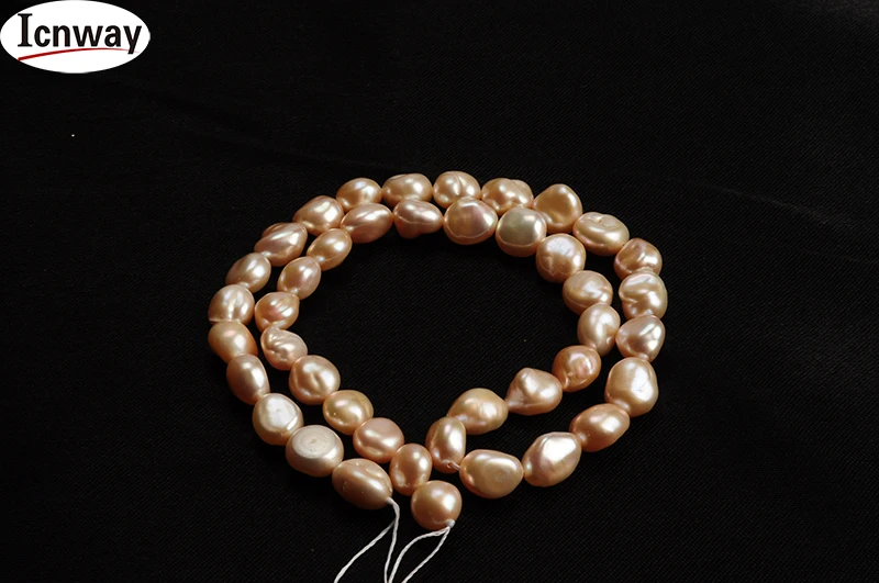 Натуральный reborn keshi Pearl розовый 8 10 мм барокко для изготовления ювелирных изделий