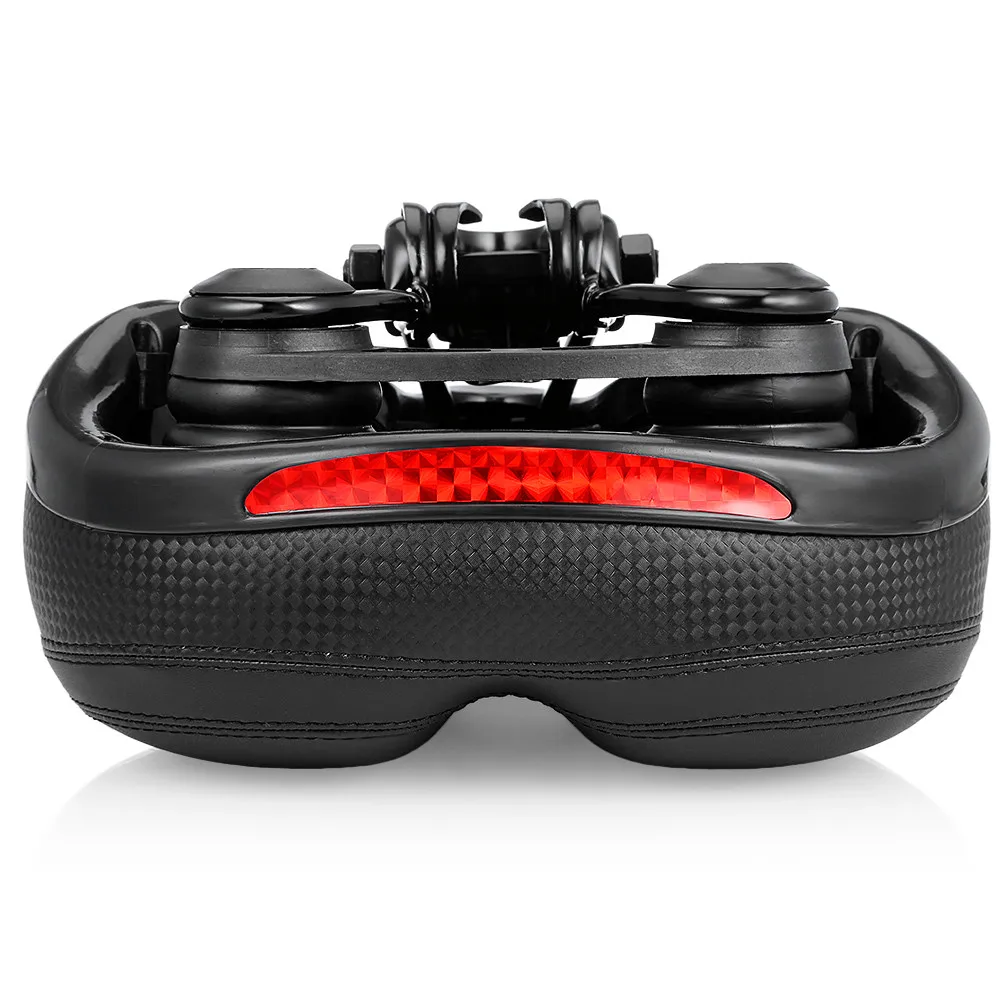 Comfort Wide Big Bum Bike Bicycle Gel Cruiser Extra Sporty Soft Pad Saddle Seat Road Mtb Mountain Bike Leather #3O18 (21)