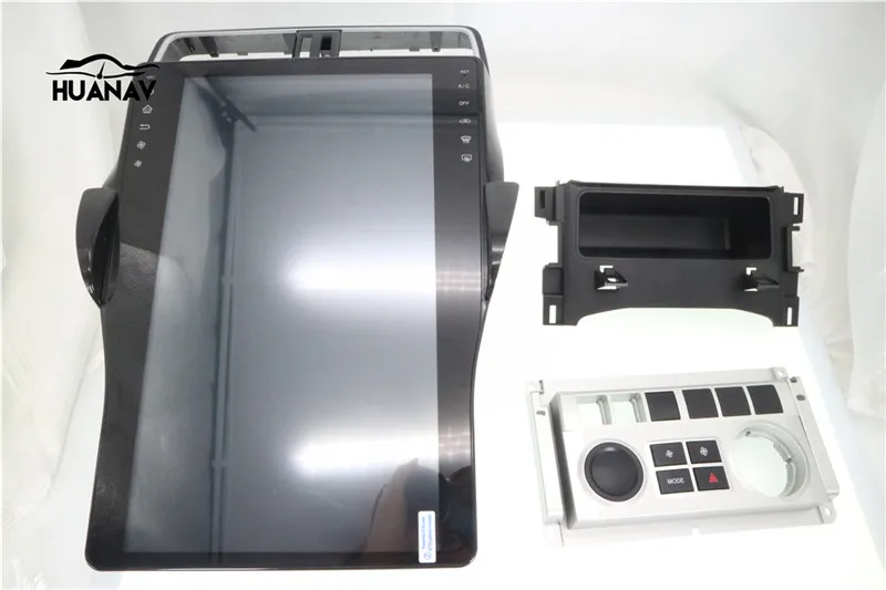 Best Supper Tesla style Car GPS Navigation Head Unit Android6.0 Car DVD player GPS navigation for TOYOTA Land Cruiser Prado 150 2018 11