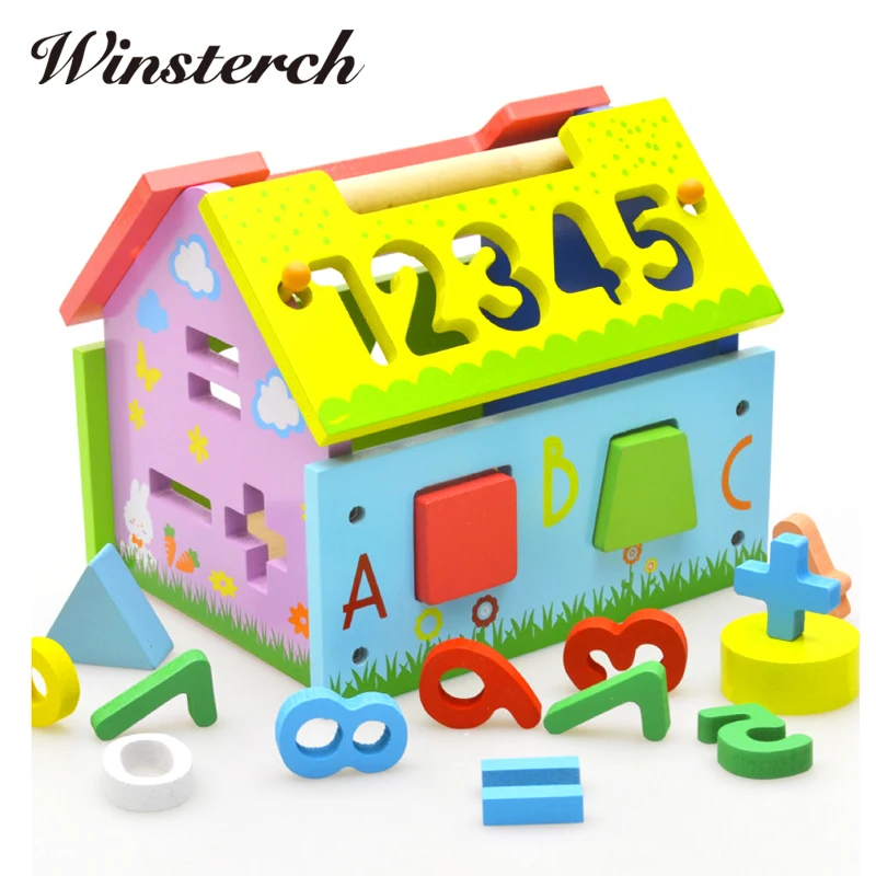Baby Learning Numbers Educational Wood House Building Lepin Blocks Toys Maze Roller Coaster Toys Set Kids Children Gifts ZS072 baby-building-blocks-wooden : image Baby Learning Numbers Educational Wood House Building Lepin Blocks Toys Maze Roller Coaster Toys Set Kids Children Gifts ZS072 baby-building-blocks-wooden