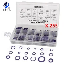 265 pz/225 pz Auto A/C Sistema R134a Aria Condizionata O Ring Guarnizioni Rondella Kit Strumento HNBR