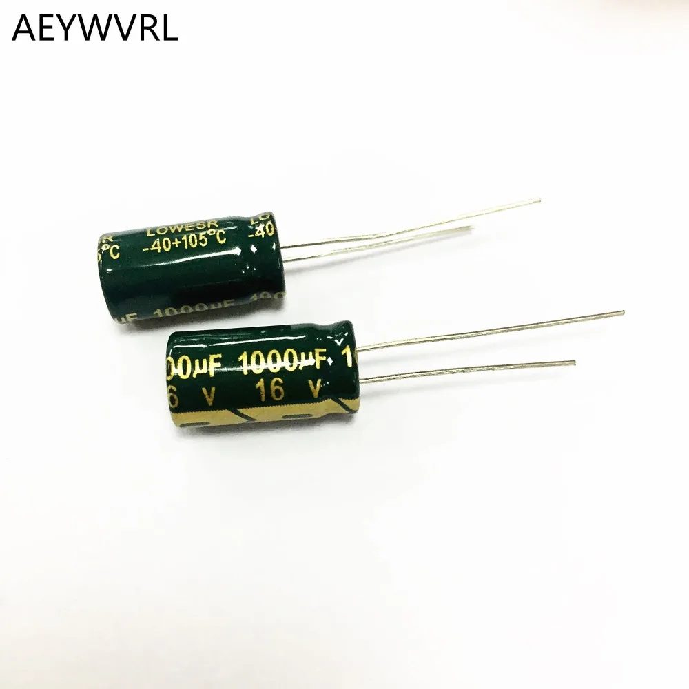 

10UF 220UF 470UF 680UF 1000UF 250V 50V 25V 16V 8*16MM LOW ESR Aluminum electrolytic capacitor