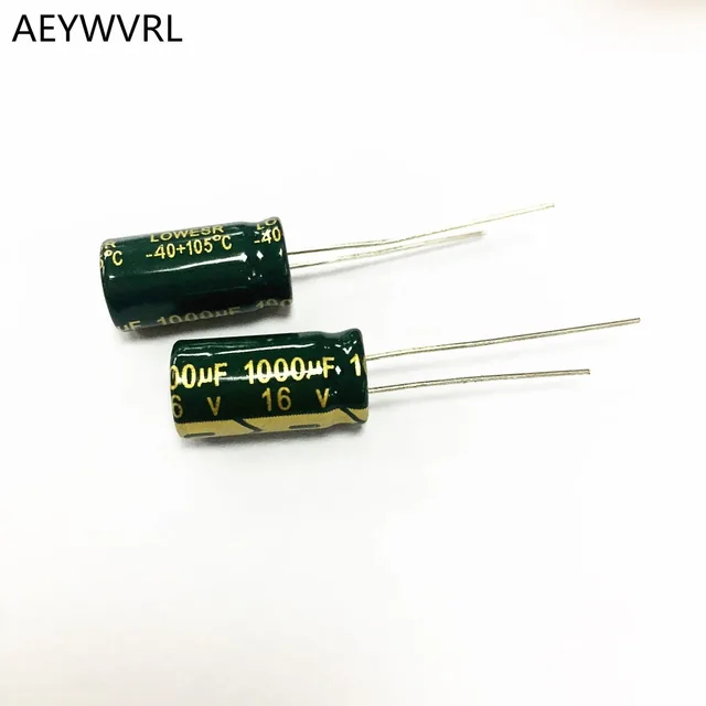 10 Pieces 10uF 100v Electrolytic Radial Lead Capacitor