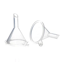 10Pcs Mini Funnel Filling Empty Bottle Packing Tool For Travel Plastic Mini Small Funnels For Perfume Liquid Essential 2