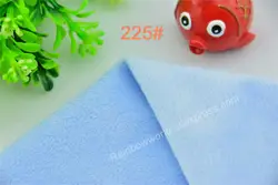 225 # светло-голубой цвет супер мягкий бархат ткань из микрофибры щеткой velboa волос высота 2-3 мм для DIY игрушка одеяло подушка (1 м)