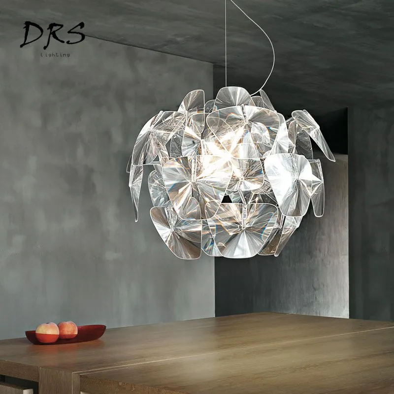 

Nordic Designer Acrylic Pendant Lights Modern Minimalist Seminal Hotel Lobby Lighting Bedroom Dining Room Hanging Suspension