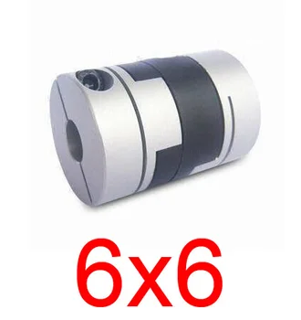 

New 6x6 6mm 6mm double slider coupling,oldham type shaft flexible coupling,Servo motor stepper clamp type coupler D20 L33