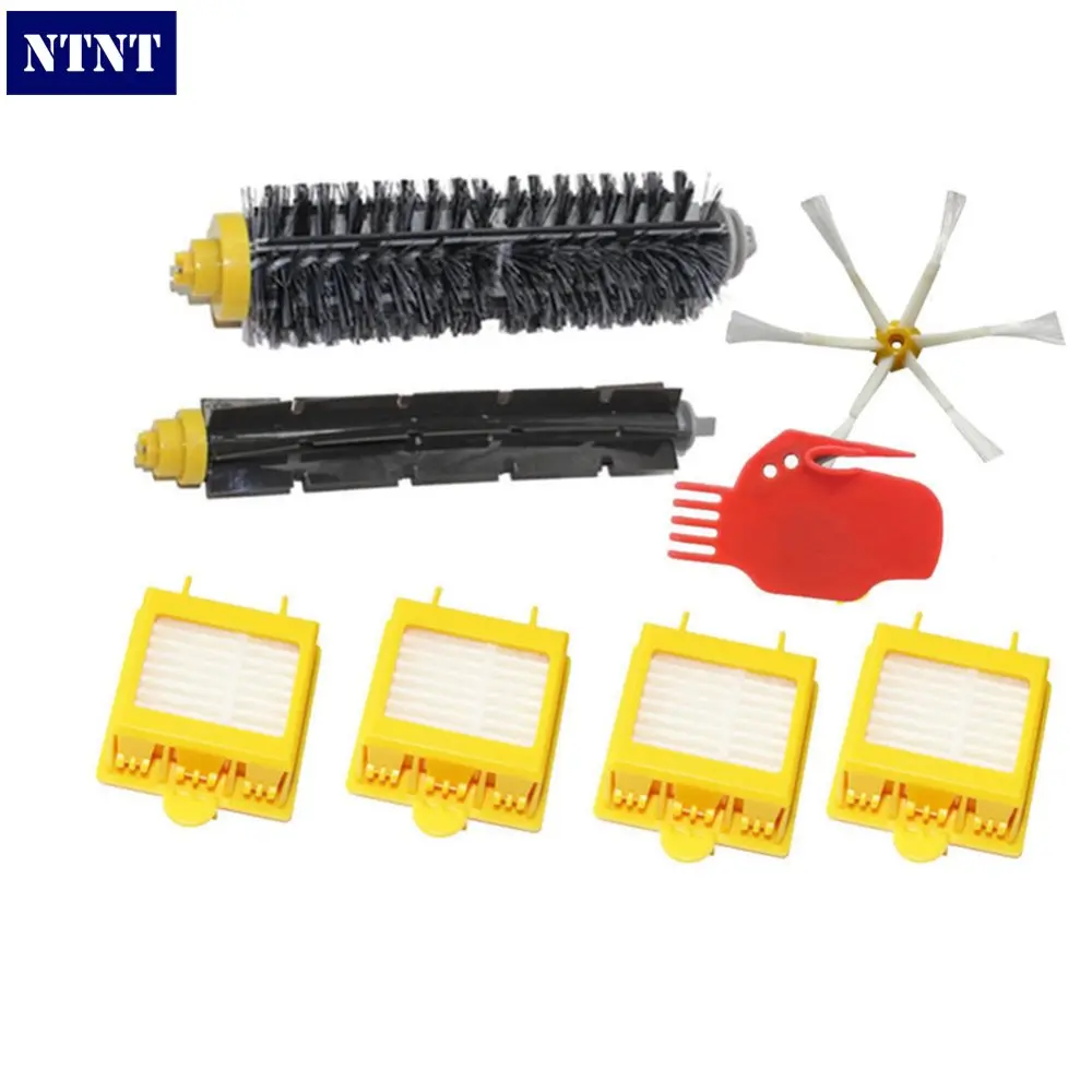 

NTNT Free Post New 6 Armed Brush + Filters + Tool for iRobot Roomba 700 Series 760 770 780 Clean